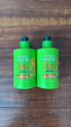 Garnier Fructis Sleek And Shine Intensely Smooth Leave-In Conditioning Cream: 10.2 oz Each (2 For $6)