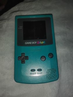 Nintendo Game Boy Color Teal Handheld Console