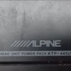 Alpine Mini 4 Channel Amplifier