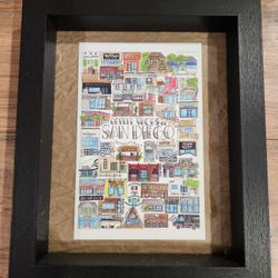 San Diego coffee Shop Print And Frame