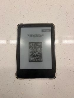 Amazon Kindle 16GB – Newest Model | Black + Decorated Clear Case
