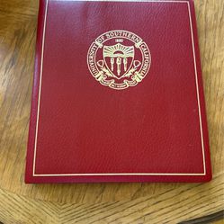 USC Leather scrapbook Cover