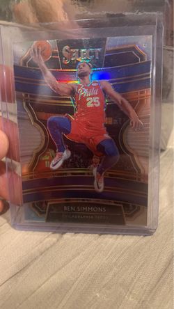 Ben Simmons Silver NBA Basketball Card