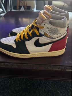 Union LA Air Jordan 1 Black Toe Size 11