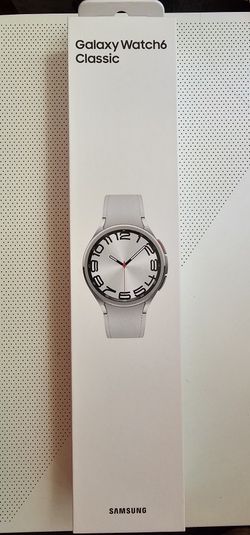 Sealed Galaxy Watch6 Classic 47mm Silver LTE