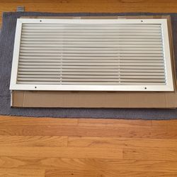House HVAC Return filter grill cover