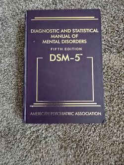 DSM-5 Diagnostic and Statistical Manual of Mental Disorders Fifth Edition