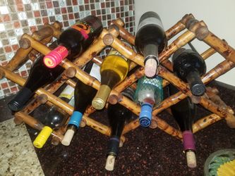 Super nice wine rack wine decor