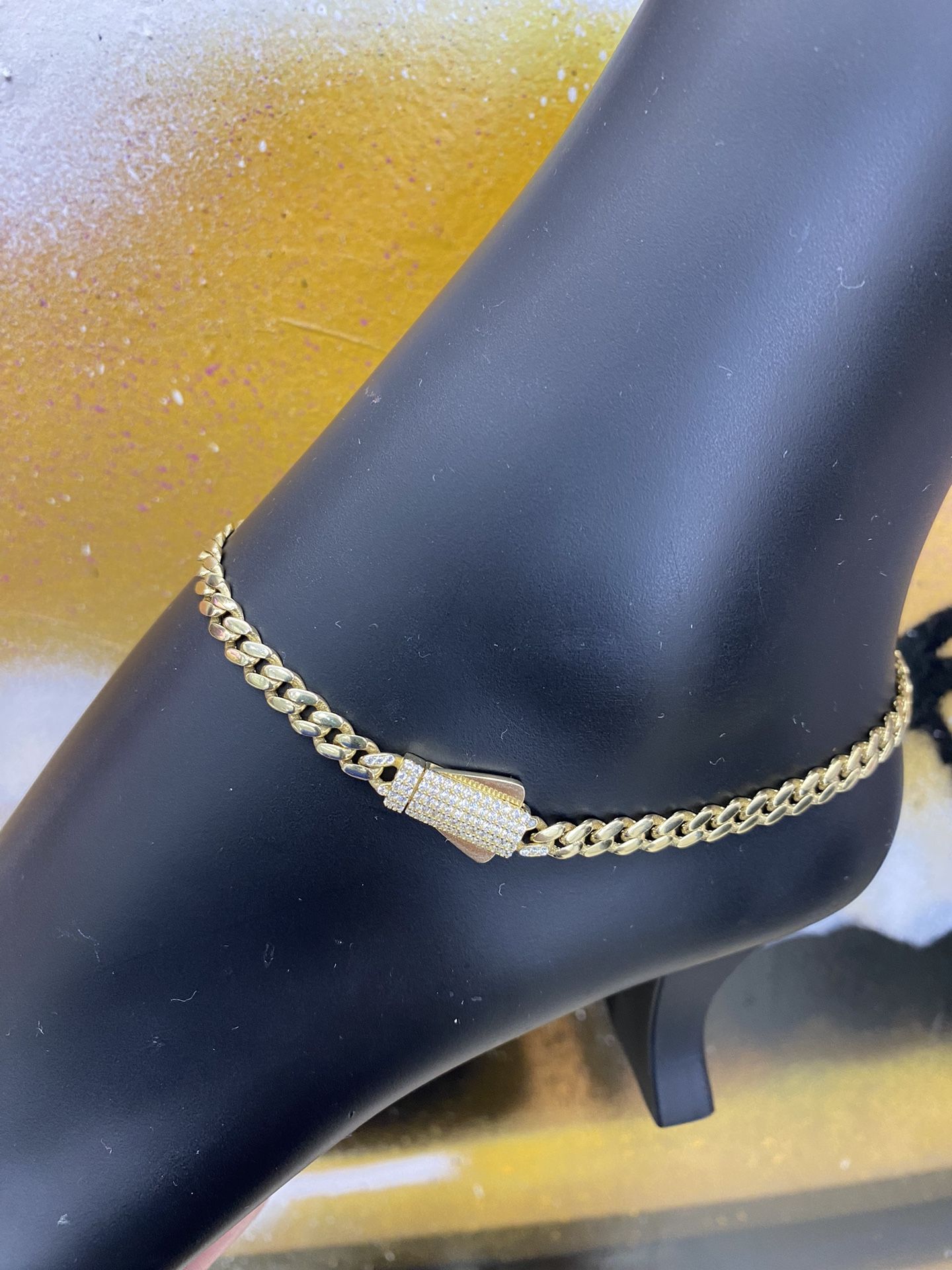 10k ANKLET MONACO