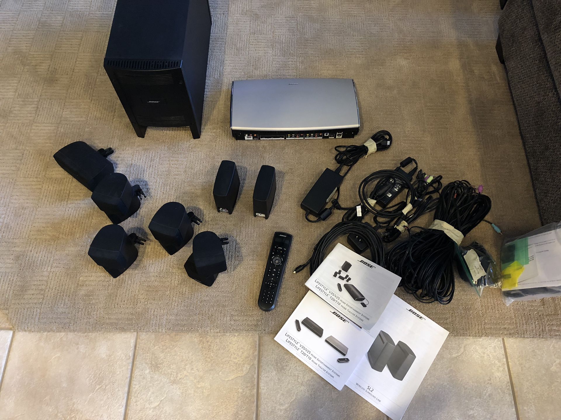 geni Perfervid accent Bose surround sound lifestyle V35 $600 OBO for Sale in Temecula, CA -  OfferUp