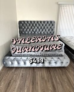 Brand New Bed With Mattress 