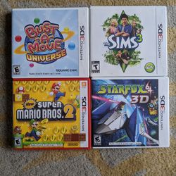 Nintendo 3DS Games - 2 Available