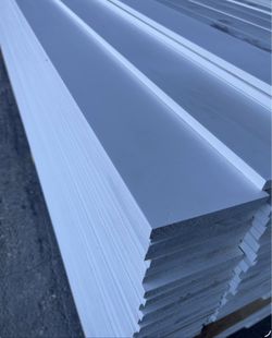 5-1/2” Square Edge Baseboard 16’ Primed Pine