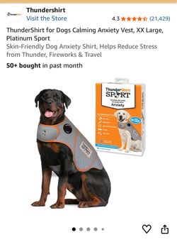 XXL ThunderShirt Dog Anxiety Wrap-New