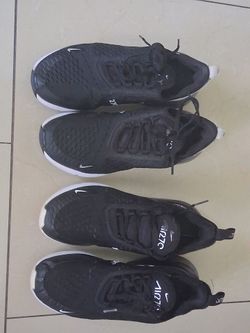 2 pair women's nike 270 size 7.5