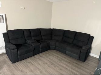 Sectional Couch & Recliner Chair- Moving Sale