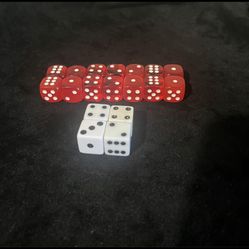 Red & White Dice
