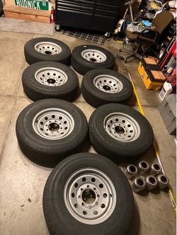 235 80 16 trailer wheels and tires