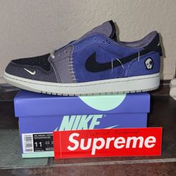 Jordan 1 Retro Low OG “Zion Williamson Voodoo Alternate” Size 11