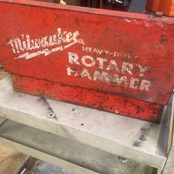 Milwaukee Heavy Duty Rotary Hammer Drill! Ok Shape! Works 