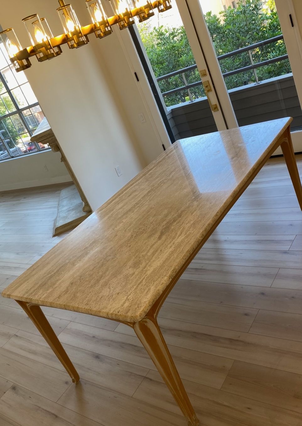 Italian Marble Dining Table