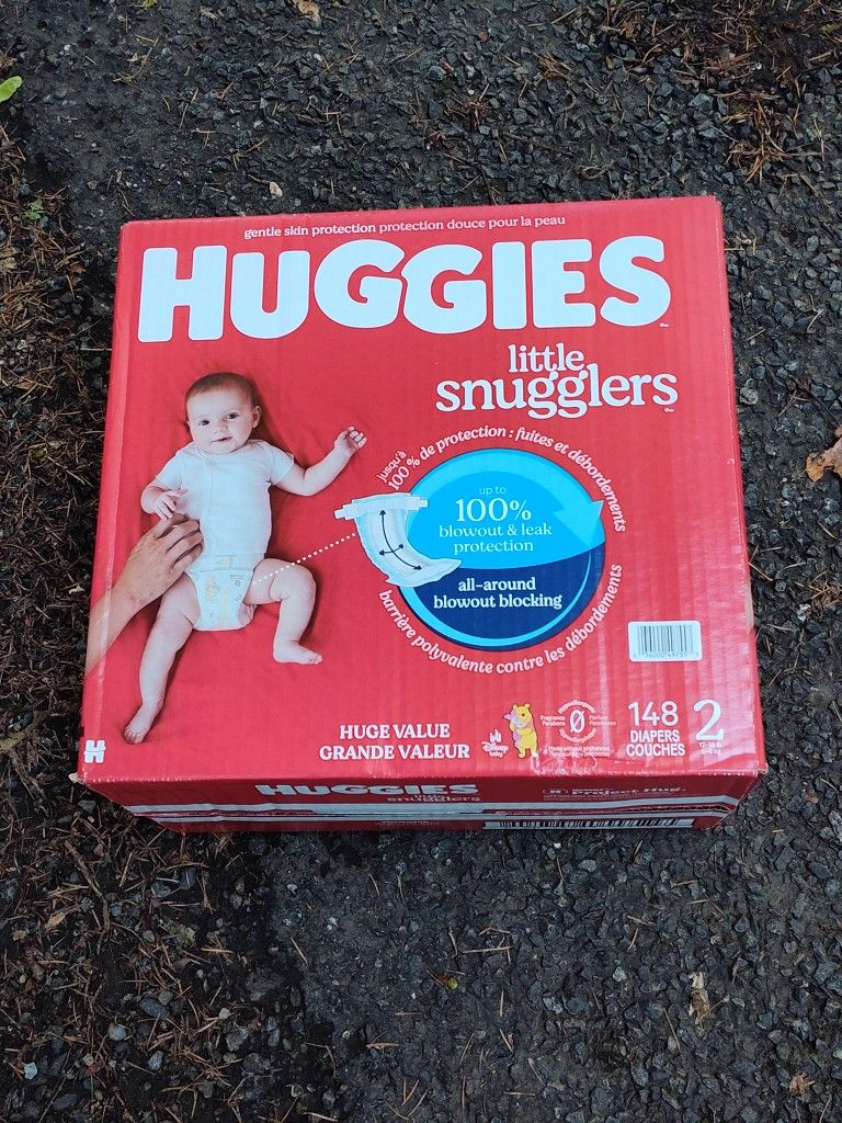 Huggies Size 2 Diaper Count 148
