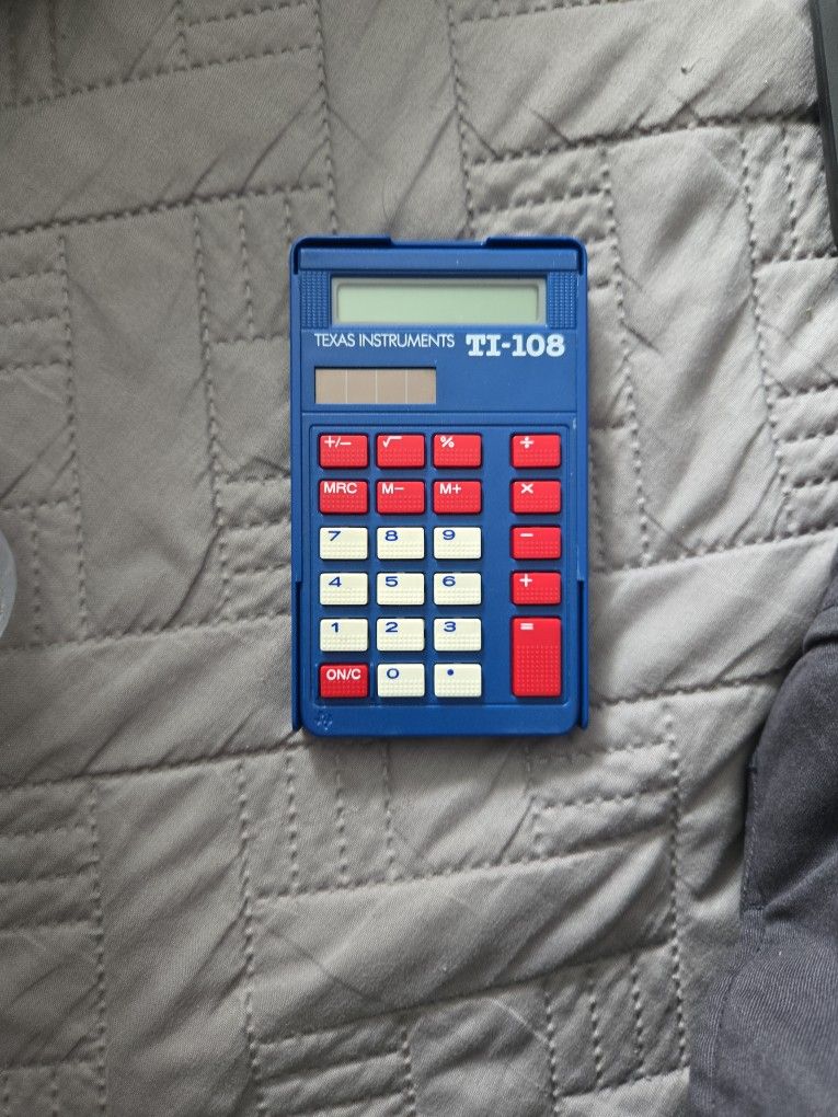 Texas Instrument TI-108 Calculator