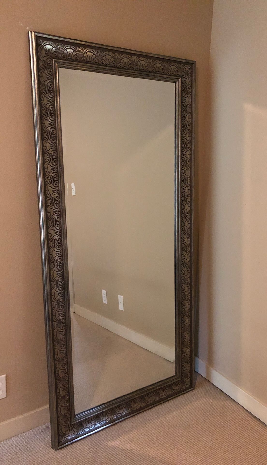 Large framed stand up Mirror