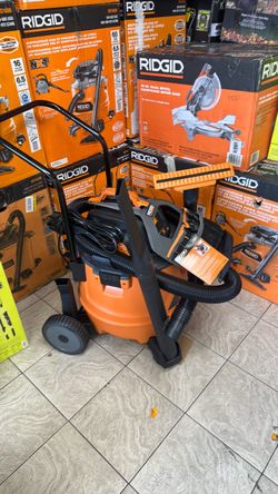 RIDGID Wet/Dry Shop Vacuum with Hose