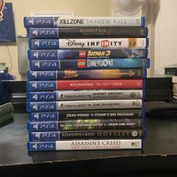 PS4 GAMES LOT