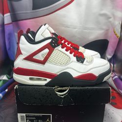 Jordan Retro 4 “Red Cement”