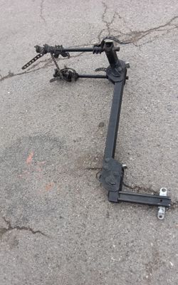 Hitch mountain bike carrier