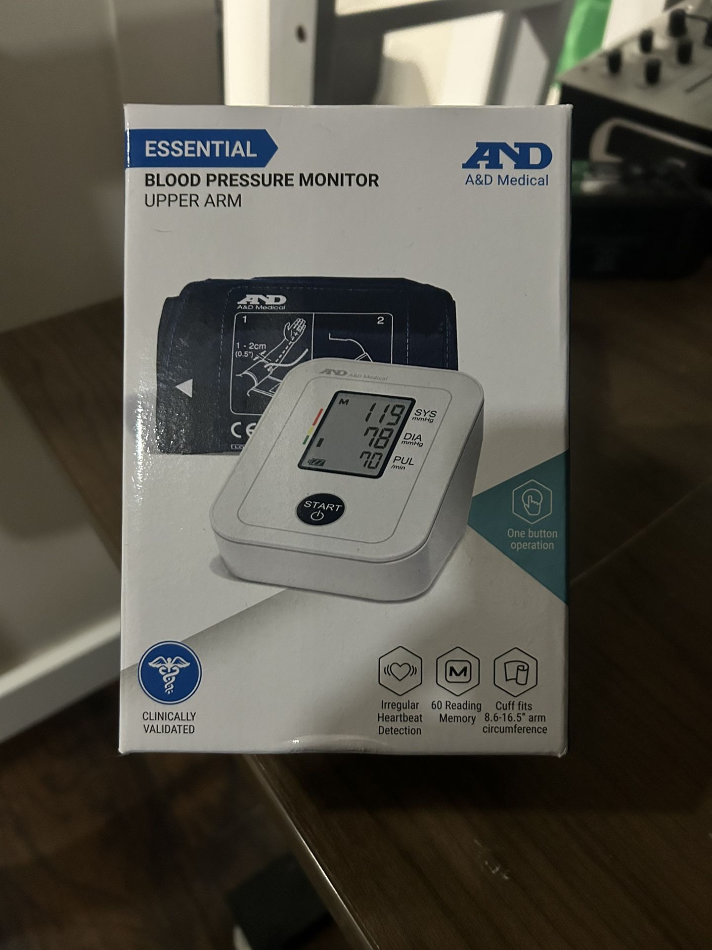 A&D Blood pressure monitor