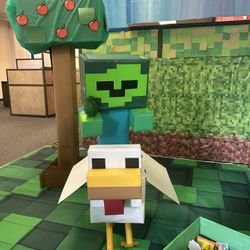 Minecraft Party Props