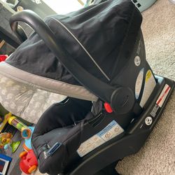 Used Graco Car Seat And Base 