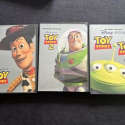 Disney Toy Story DVD Set $10 