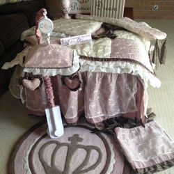 Complete Crib Set, And More, Like New