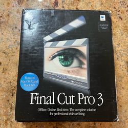 Apple Final Cut Pro 3