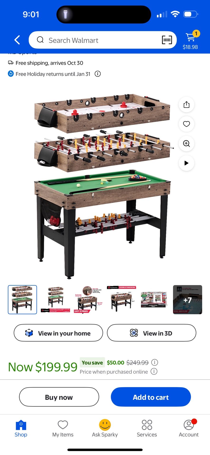 Pool Table Air Hockey