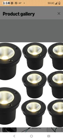 LED Outdoor lights 8 Pack