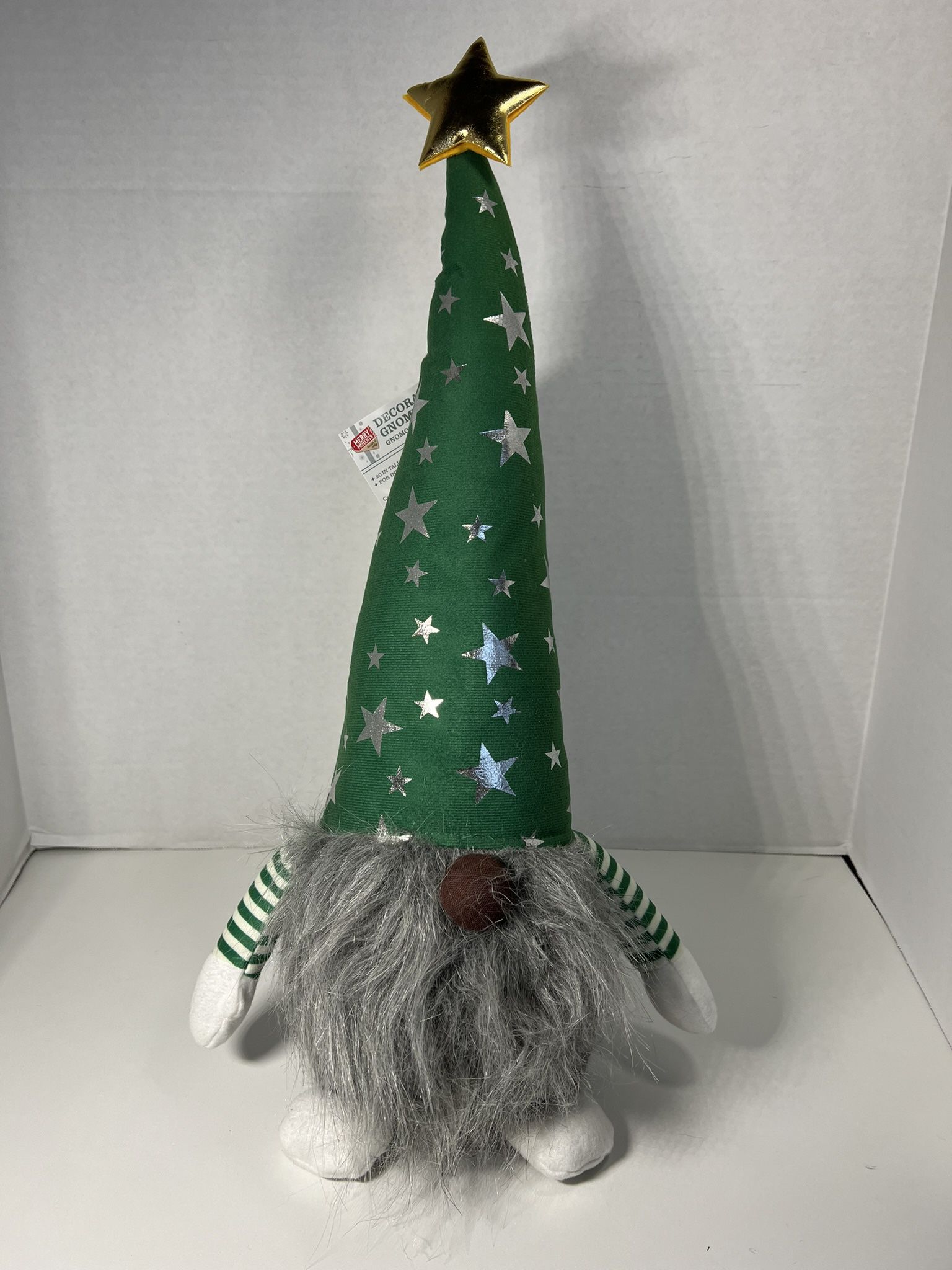Merry Moments Decorative Gnome W/ Stars
