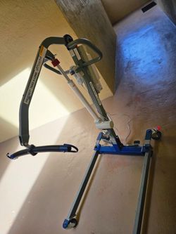 Grua electrica para pacientes