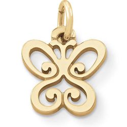 James avery 14k gold Spring Butterfly Charm