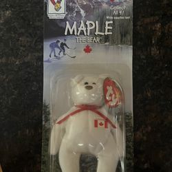 McDonald’s MAPLE THE BEAR Ty Beanie Baby Canada Edition