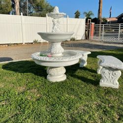 Water Fountain 5'h×40"w