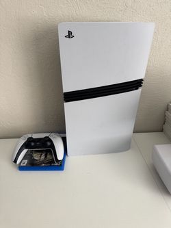 PlayStation 5 pro Slim Console with Controller and Game