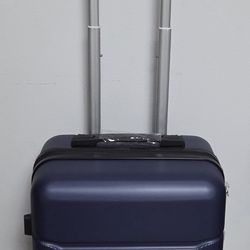 New! Carry On 22 Inch Hardshell 4 Spinning Wheels Luggage Travel Bag. 22.44" X14.96"X 9.45"