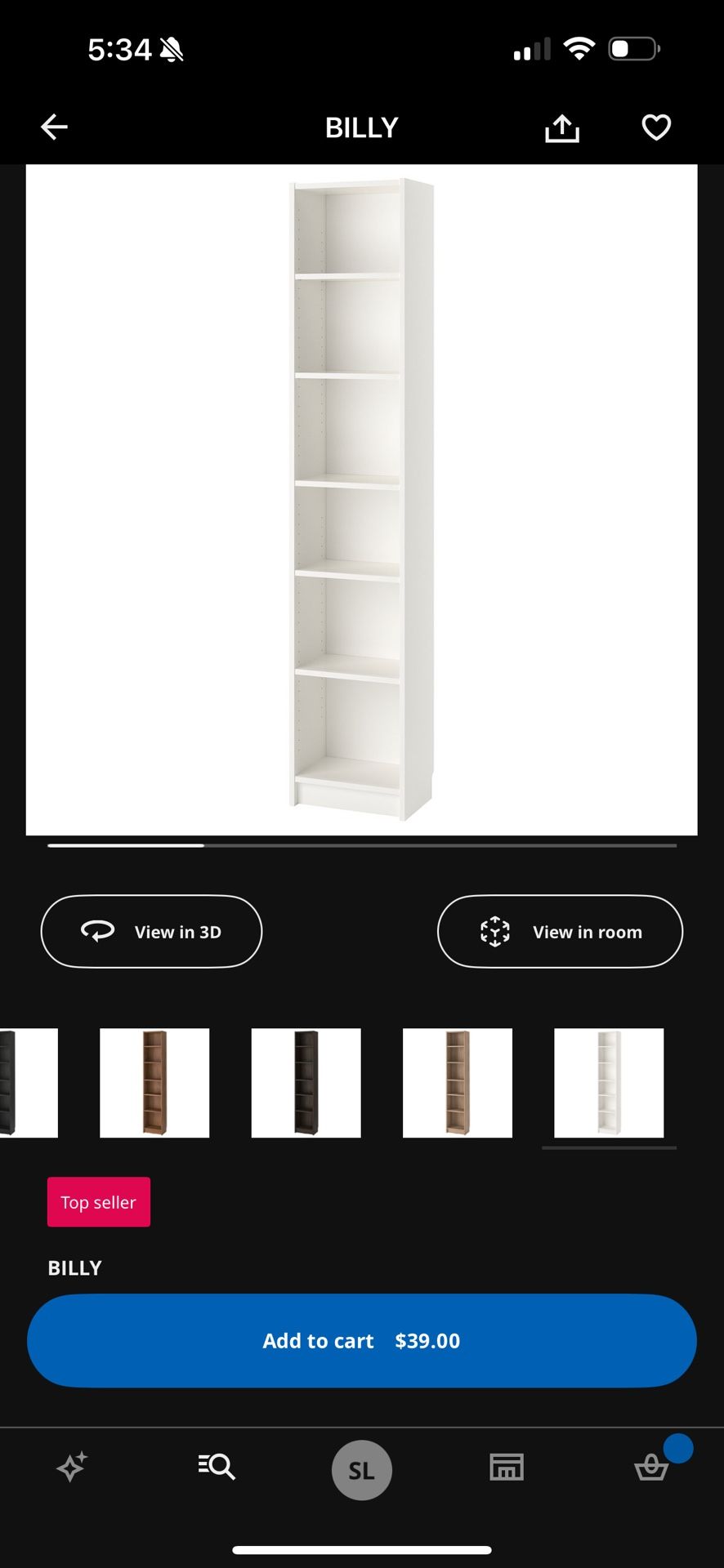 Billy Bookshelves