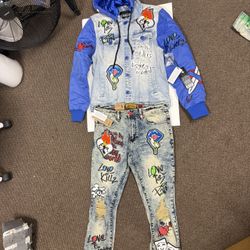 M1040 LOVE KILLS DENIM JACKET - Jeans 