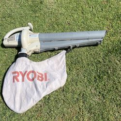 Ryobi leaf blower and pick up
